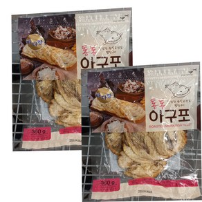 코스트코 바다랑 통통철판구이 아구포350g X 2개 아이스포장무료