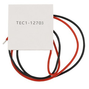 펠티어 열전소자 냉각소자 Peltie TEC1-12703 40mm, 1개