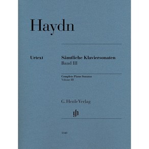 Haydn - Complete Piano Sonatas Volume III 하이든 - 피아노 소나타 3권 Henle 헨레