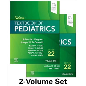 Nelson Textbook of Pediatics 2-Volume Set 22/E, Elsevie