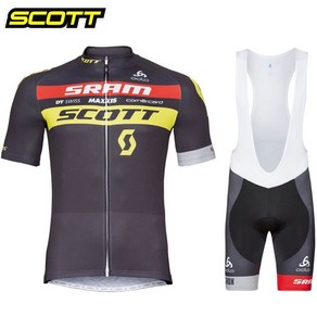 SCOTT 2023 자전거 사이클링 세트 남자 사이클링 저지 짧은 소매 자전거 사이클링 의류 Mtb 자전거 착용 트라이 애슬론 Maillot Ciclismo