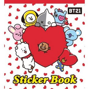 BT21 스티커북