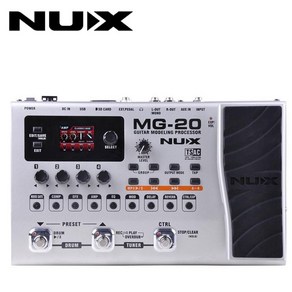 Nux MG-20 멀티이펙터/넉스이펙터/기타이펙터, 1개