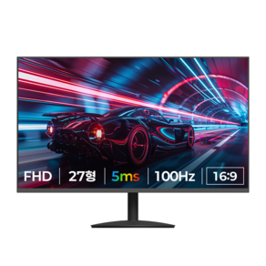 큐빅스 게이밍 100HZ IPS 패널 27인치 모니터 FHD 내장스피커 사무용 CX-270F100 무결점, 68.58cm, CX270F100 무결점