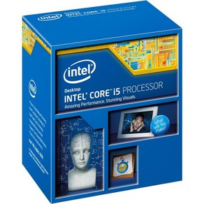 인텔 Coe i5 i54570 3.20GHz 프로세서 소켓 H3 LGA1150 쿼드코어4코어 6MB 캐시, 1개