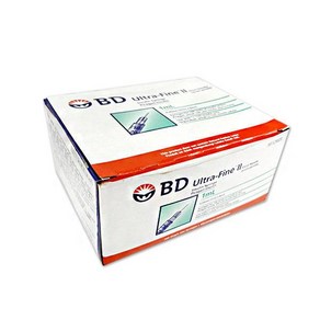 BD 울트라파인2 인슐린 주사기 1mL 0.25mm (31G) x 8mm (100개/1박스), BD 울트라파인2 인슐린 주사기 1mL 0.25mm (, 100개
