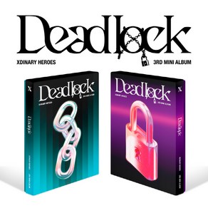 엑스디너리 히어로즈 (Xdinay Heoes) / Deadlock 미니앨범 3집 (1종랜덤버전/JYPK1680), 포스터선택안함