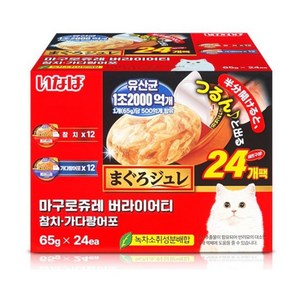 이나바 마구로쥬레 유산균 버라이어티 참치 가다랑어포, 24회분, 장건강/유산균, 1개
