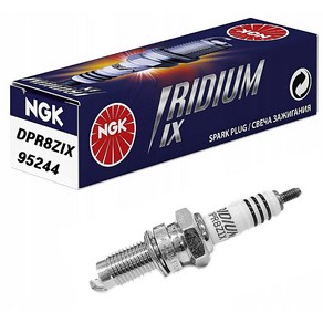 NGK IRIDIUM IX SPARK PLUG 이리듐플러그 오토바이플러그 스파크 CBR400SS 플러그 DPR8ZIX (95244), 1개