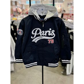 에스핏 PSG 파리새제르맹 후드탈착 보머 항공 바람막이점퍼 SJY509MFJP61 NAVY