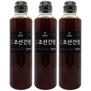 대현상회 50년전통 조선간장 500ml x 3병 세트, 3개