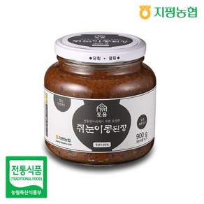 지평농협 쥐눈이콩 된장 900g, 1개