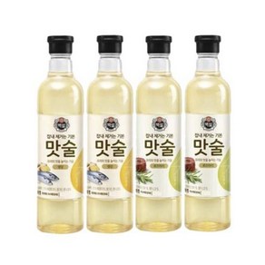 (상온)백설 맛술 생강 500mlx2개+맛술 로즈마리 500mlx2개, 1세트, 500ml