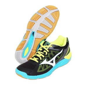 [MIZUNO] 미즈노 슈퍼소닉 BK V1GA184002 블랙&옐로우컬러 배드민턴&탁구&인도어신발&트레이닝&스쿼시&헬스&배구&핸드볼