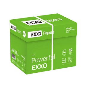 엑소 복사용지 80g, 2500매, A4