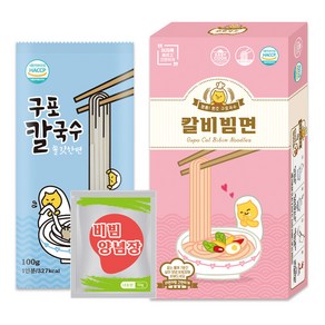 구포국수 심플 칼비빔면 1인분 (선물상자포장/라면처럼 간편), 1개, 150g