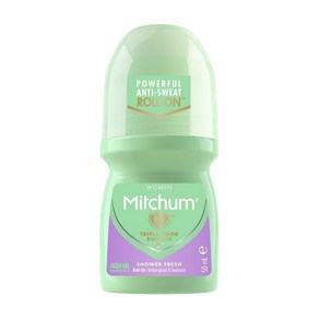 미첨 여성 샤워 프레쉬 발한억제 데오드란트 롤온 Mitchum Women Deodoant, 0, 1개, 50g