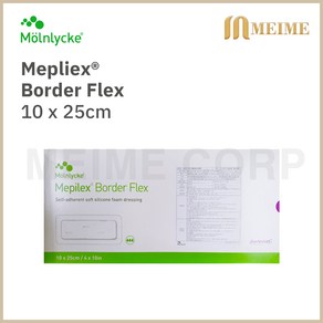 메필렉스 메피렉스 보더 플렉스 Mepilex Bode Flex 10 x 25 cm 1 박스 ( 10매 ) 매피렉스 10X25cm 1박스 10EA, 1개