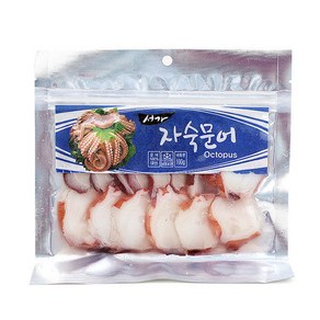 [더블유티] 국산 자숙문어 슬라이스 200g(100gx2팩), 2개