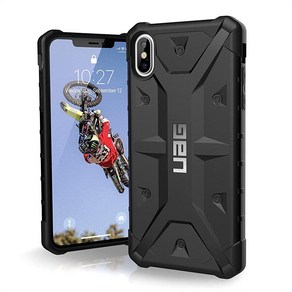 URBAN ARMOR GEAR UAG 아이폰 Xs Max (6.5 인치 스크린) 플라이오 깃털처럼 가벼운 견고한 (애쉬) 군용 낙하 테스트 케이스