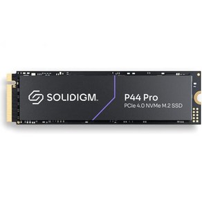 Solidyme Solidigm 내장 SSD P44 Po 읽기 속도 7GB/s최대 고속 NVMe PS5 호환 2TB/ SSDPFKKW020X7X1/A 국내 정규 유통 제품, 1개