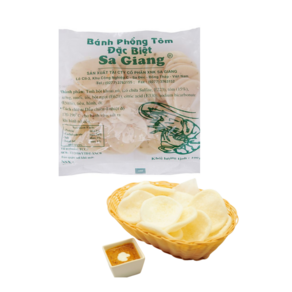 Vmat 베트남 사지앙 새우칩 반퐁톰닥빗 Shimp Chips BANH PHONG TOM, 1개, 100g