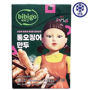 CJ 비비고 통오징어 만두, 1개, 600g