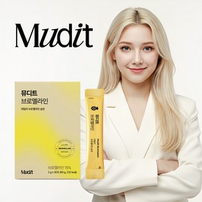 [본사정품] 뮤디트 브로멜라인, 30회분, 60g, 6개