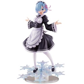 PVC Re 제로부터 시작하는 이세계 생활 AMP 피규어 렘 Winte Maid image, 1개