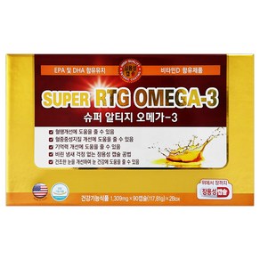 슈퍼 알티지 오메가3 1309mg 180캡슐 6개월분, 1개, 180정