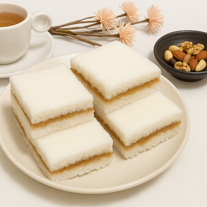 [엄마의 간식픽]말랑쫀득 꿀설기 / 아이와 함께 즐겨요 / 건강한 달콤함, 50g, 20개
