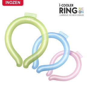 이노젠 Inozen I-coole Ring Neon 야광 쿨러링 아이스목걸이 아이스넥밴드 넥쿨러 그린 핑크 블루