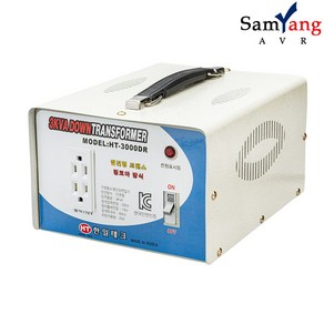 한일테크 링코아 고효율 변압기 3KVA 다운 220V-110V 국내에서 해외 직구 제품 사용 HT-3000DR, 1개