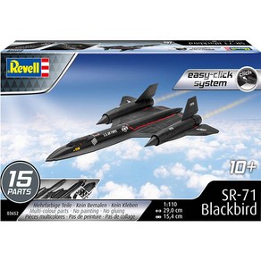 BV3652 1대110 SR-71 블랙버드- 이지 클릭 키트, 1개