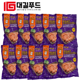 농우 훈제오리 슬라이스 800gx10봉, 800g, 10개