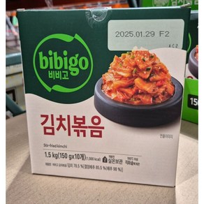 코스트코 비비고 김치볶음 150g X 10개 1박스 대용량 소포장 김치, 1개