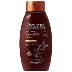 Aveeno 아비노 스칼프수딩 헤어케어 아몬드 오일 블렌드 컨디셔너 354ml, 1개