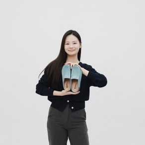 올리 소가죽 애니 펀칭 블로퍼 5cm