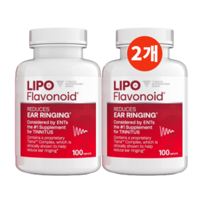 리포플라보노이드 Lipo Flavonoid 이어링잉 리듀스 100정 2개 리보플라보노이드