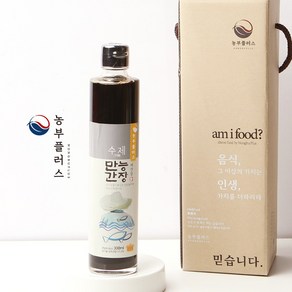 농부플러스 만능 맛간장 다시마 간장 고추간장 어간장 국산 양조간장 300ml, 1개