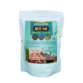 누림 헤라nk 1kg 3종 미생물 관리 구근 비대 착색 당도증진 엽면시비 관주 약, 1000g, 1개