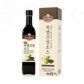 인산가 9회죽염 간장소스 메주콩 500ml 죽염본가 인산죽염 [정품 판매자 사업자번호: 660-58-00496], 1개