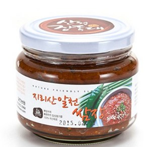 지리산알천 쌈장500g 국산 재료로 지리산에서 만든 쌈장, 1개, 500g