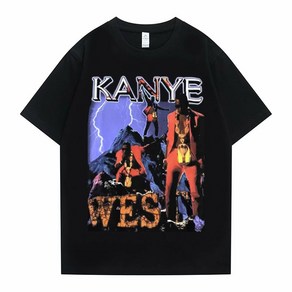 Kanye West Essential Tshit 남성 여성 패션 O 넥 티셔츠 반팔 느슨한 프리미엄 Ulzzang T 셔츠 West 남성 Steetwea