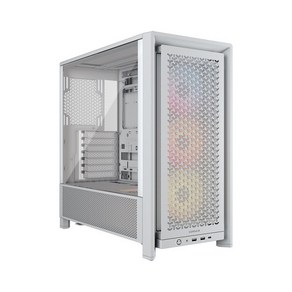 [CORSAIR] FRAME 4000D RS ARGB [미들타워][화이트], 1개, FRAME 4000D RS ARGB 화이트