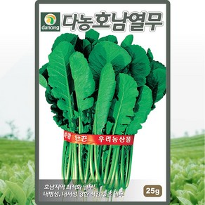 다농 호남열무 씨앗 25g 열무씨 종자