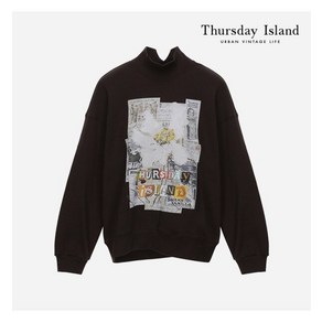 Thusday Island 하이넥 스웨트셔츠T228MST231W 652185