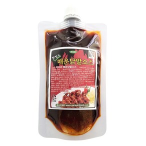 가나안식품 정말 맛있는 닭발양념 매운불닭발소스 간편조리용 파우치형, 250g, 1개