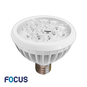 키고조명 포커스 LED 15W PAR30 램프 집중형 파30 전구주광색, 전구색, 1개