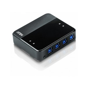 ATEN(에이텐) US434 4포트 USB 3.0 주변 공유 장치, 1개